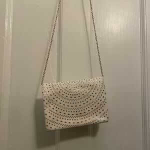 Elegant Cream Crossbody Bag